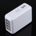 4 Port USB AC Adapter US/EU/UK/AU Plug Wall Charger