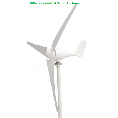 400w Residential Wind Turbine - 12V DC 