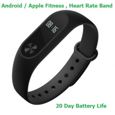 Heart Rate and Fitness + Watch Wristband - BLACK
