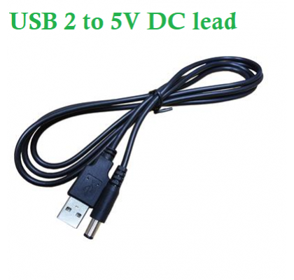 1.5m USB2 to 5v DC Power 