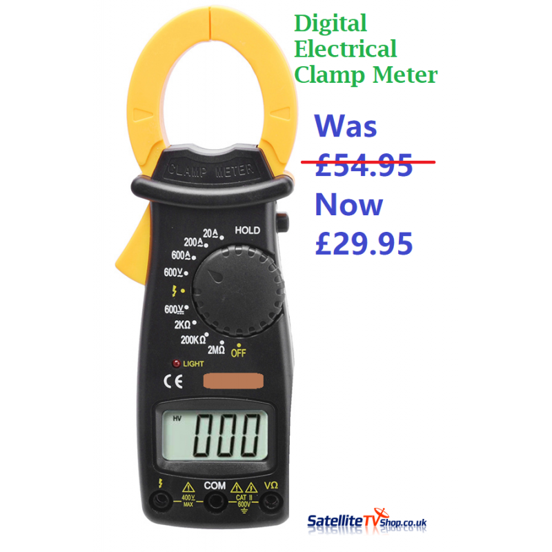 Digital Clamp Multimeter - DC/AC Voltage