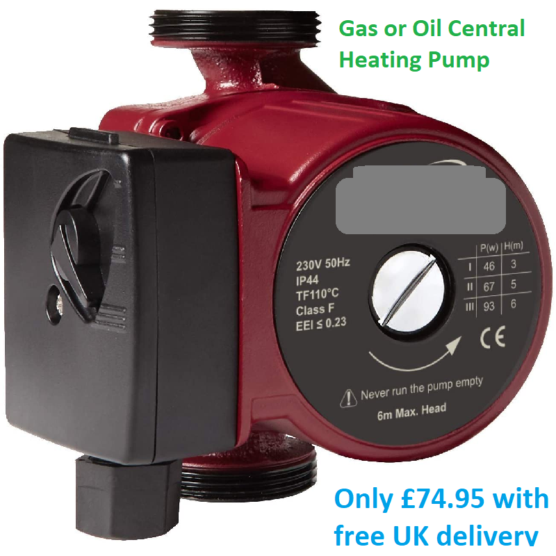 Central Heating Pump 6m - Central heating pump United Kingdom