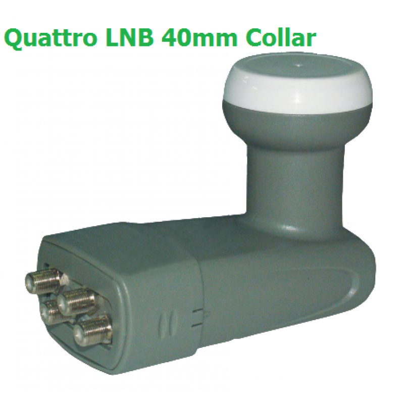 Universal Quattro LNB 0.1db 40mm