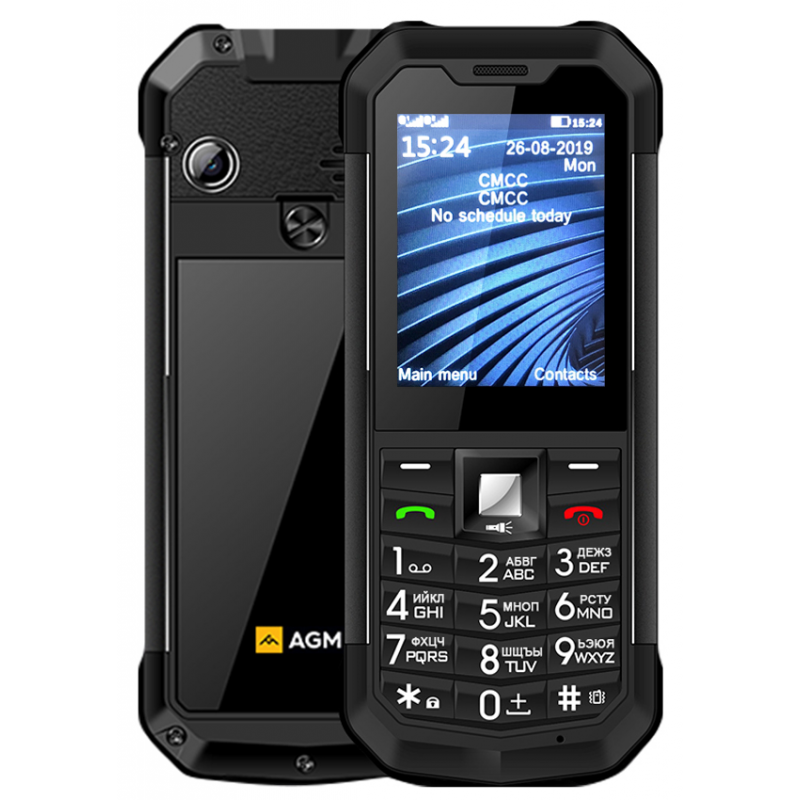 Rugged GSM Phone –  Dual SIM, IP68 Waterproof Rating, Flashlight