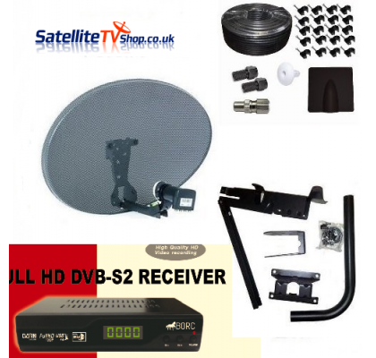 How to Install a Fixed Satellite TV System