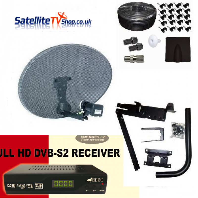 How to Install a Fixed Satellite TV System