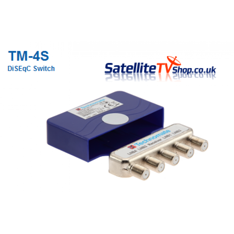 Technomate TM-4S 4 Way DiseqC Switch